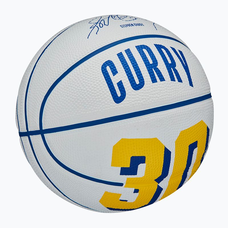 Wilson NBA Player Icon Mini Curry basketbal WZ4007401XB3 veľkosť 3 2