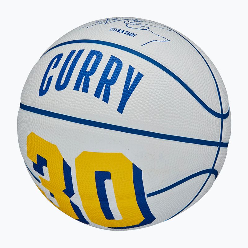 Wilson NBA Player Icon Mini Curry basketbal WZ4007401XB3 veľkosť 3 4