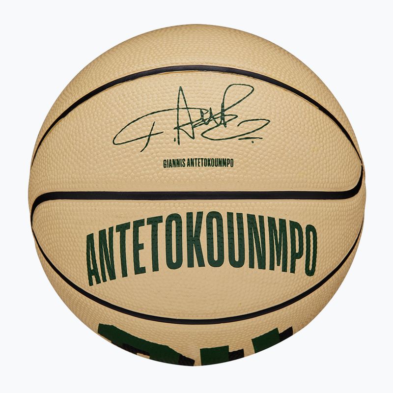 Wilson NBA Player Icon Mini Giannis basketbal WZ4007501XB3 veľkosť 3