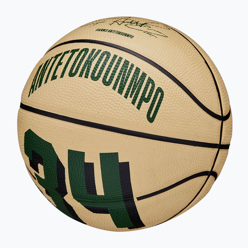 Wilson NBA Player Icon Mini Giannis basketbal WZ4007501XB3 veľkosť 3 4