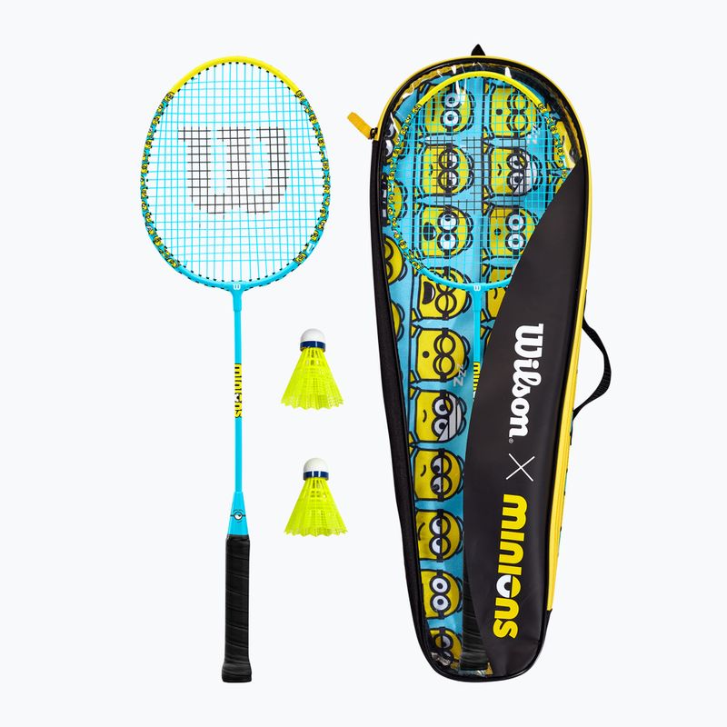 Detský bedmintonový set Wilson Minions 2.0 čierna/žltá