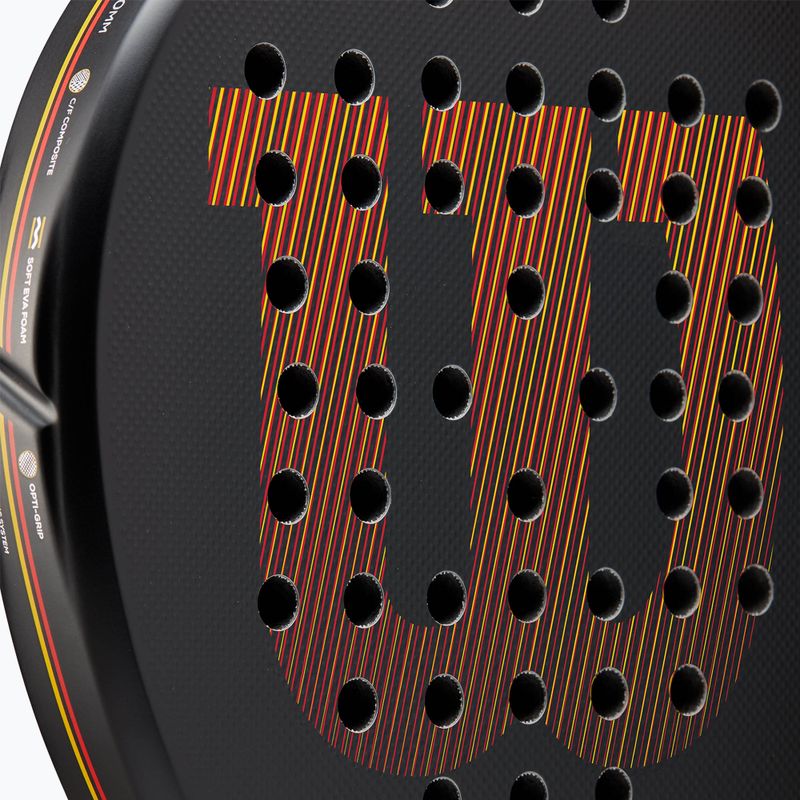 Pálka Wilson Pro Staff V2 Elite čierna/červená/žltá 5