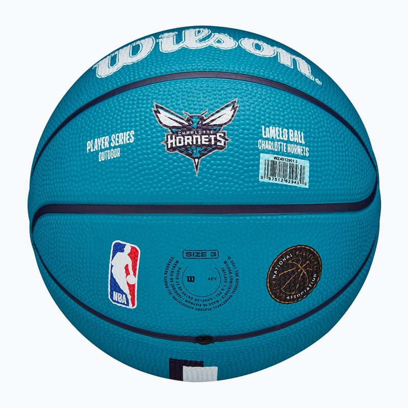 Wilson NBA Player Icon Mini Lamelo basketbal WZ4012901XB3 veľkosť 3 6