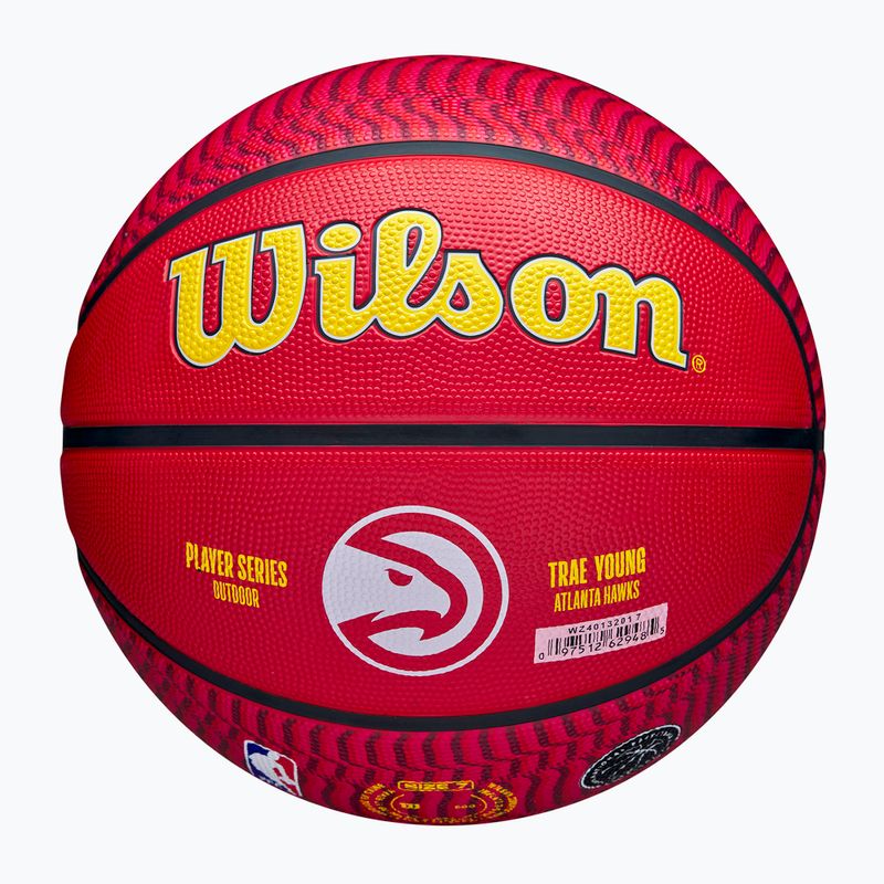 Wilson NBA Player Icon Outdoor Trae basketball WZ4013201XB7 veľkosť 7 6