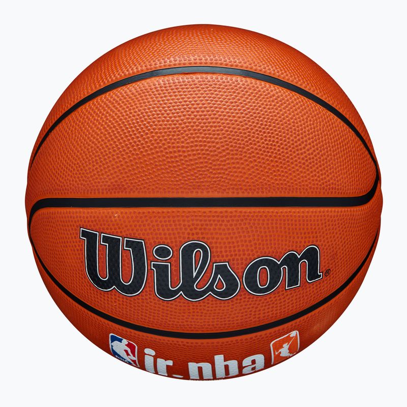 Basketbalová lopta Wilson NBA JR Fam Logo Authentic Outdoor brown veľkosť 7 4