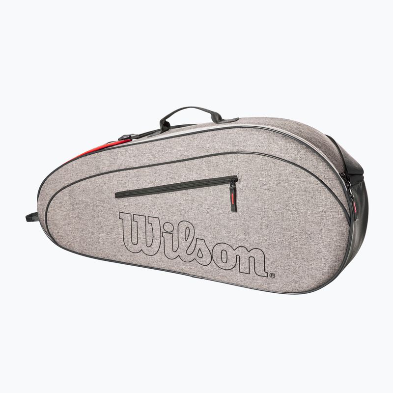 Wilson Team 3Pk tenisová taška sivá WR8022801001 2