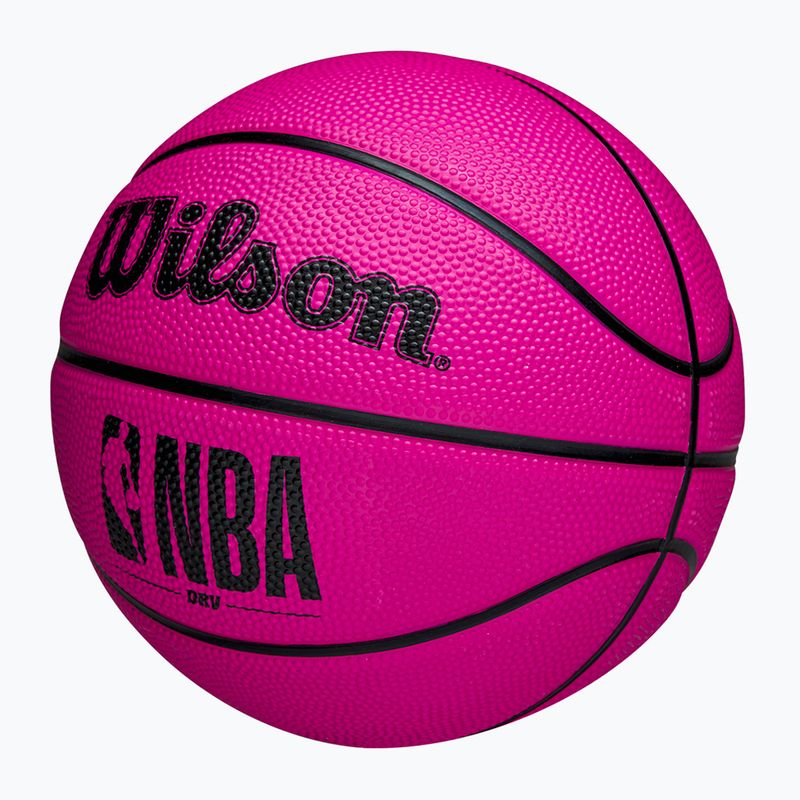 Basketbalová lopta detská Wilson DRV Mini pink veľkosť 3 3
