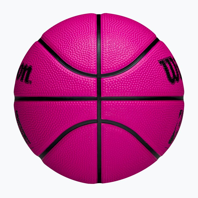 Basketbalová lopta detská Wilson DRV Mini pink veľkosť 3 6