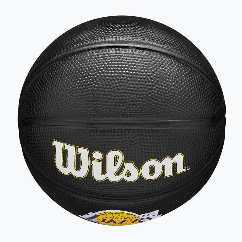 Wilson NBA Team Tribute Mini Los Angeles Lakers basketbal WZ4017601XB3 veľkosť 3 5