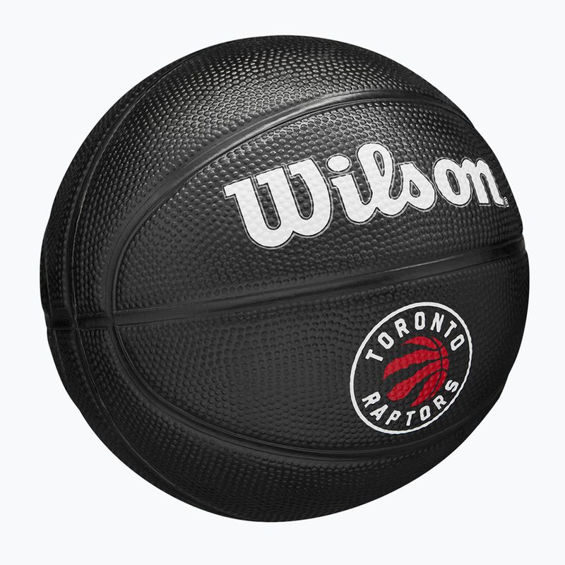 Wilson NBA Tribute Mini Toronto Raptors basketbal WZ4017608XB3 veľkosť 3 2