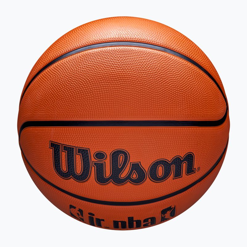 Basketbalová lopta detská Wilson NBA JR Drv Fam Logo brown veľkosť 4 4