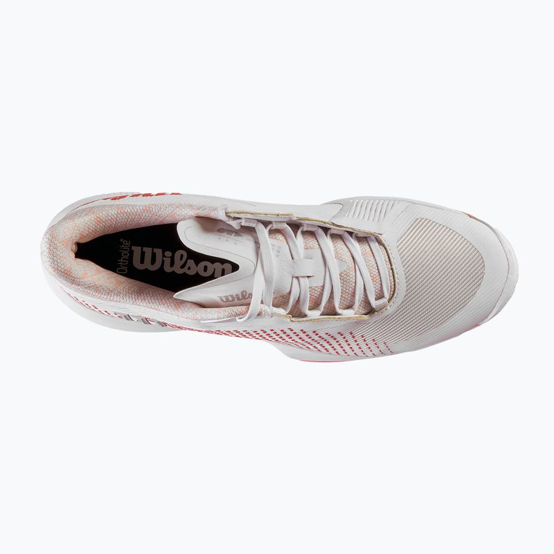 Dámska tenisová obuv Wilson Kaos Swift 1.5 red and white WRS331040 16