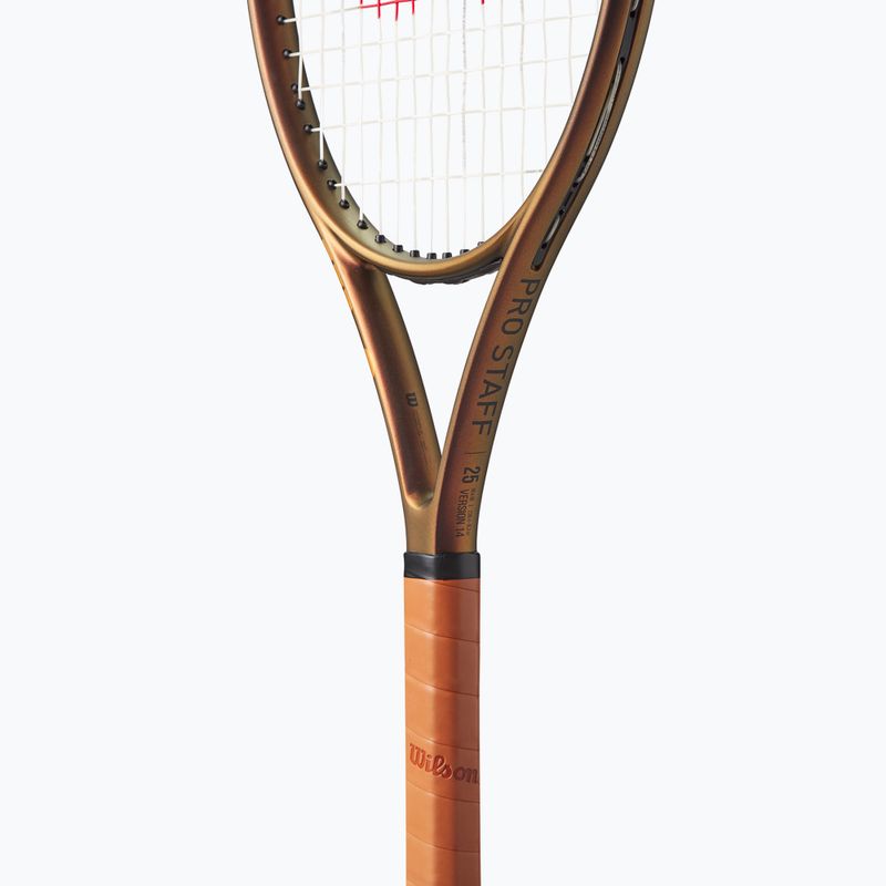 Detská tenisová raketa Wilson Pro Staff 25 V14 gold WR126210U 12