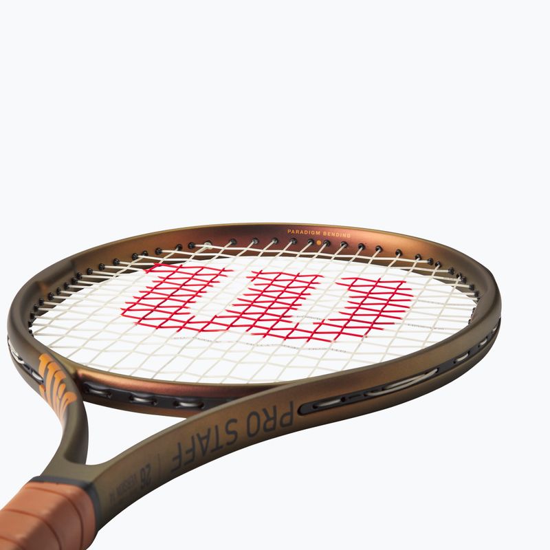 Detská tenisová raketa Wilson Pro Staff 26 V14 gold WR126310 11