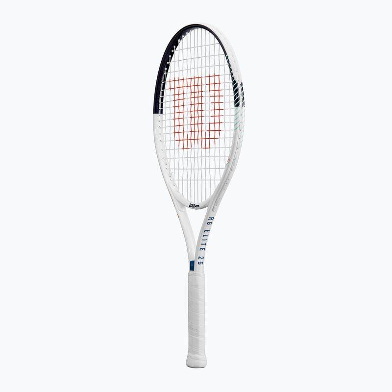 Detská tenisová raketa Wilson Roland Garros Elite 25 white/navy 3