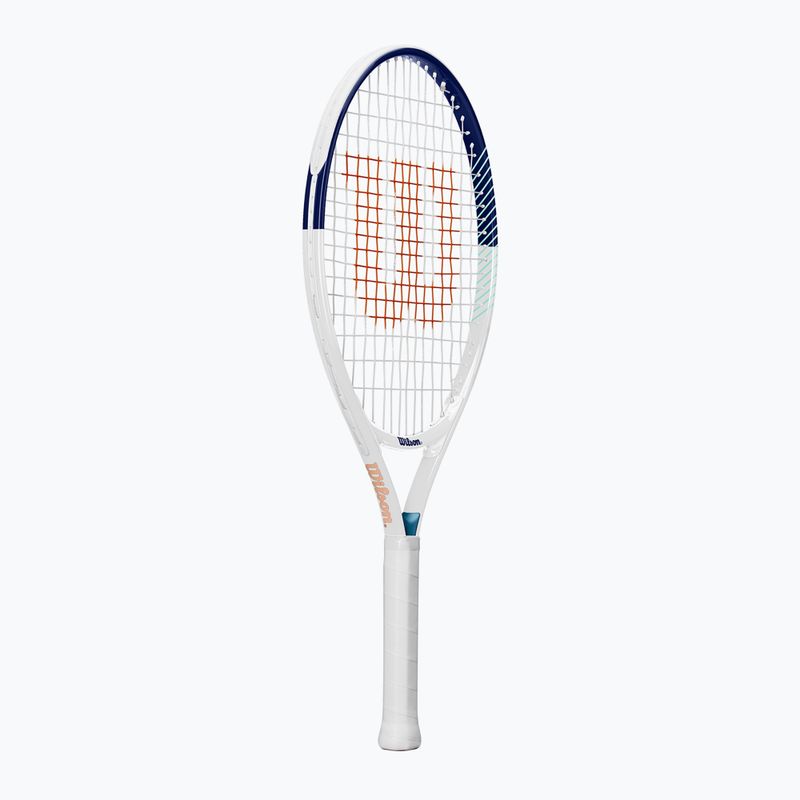 Detská tenisová raketa Wilson Roland Garros Elite 23 white/navy 2