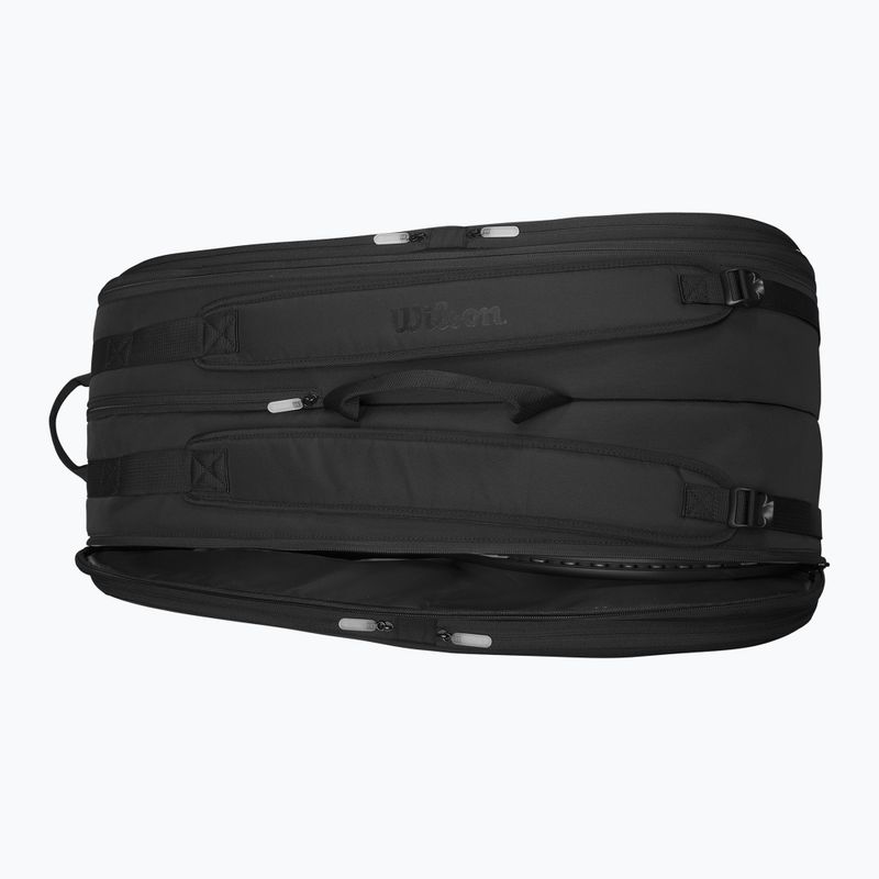 Tenisová taška Wilson Noir Tour 12Pk čierna 4