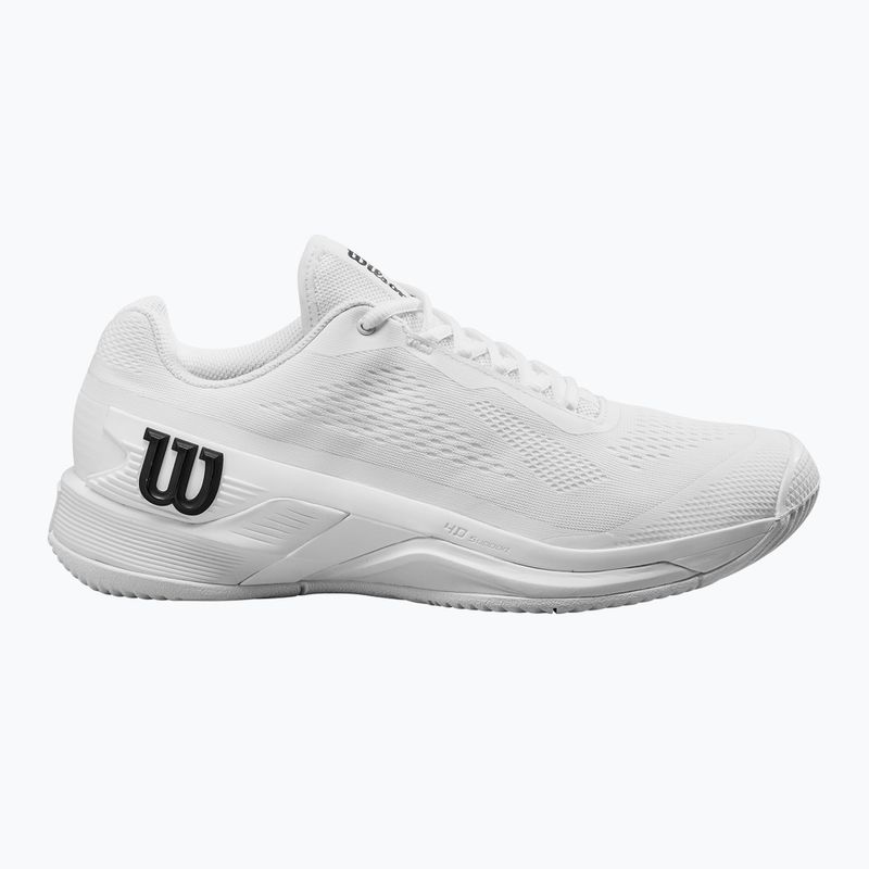 Pánska tenisová obuv Wilson Rush Pro 4.0 white/white/black 9