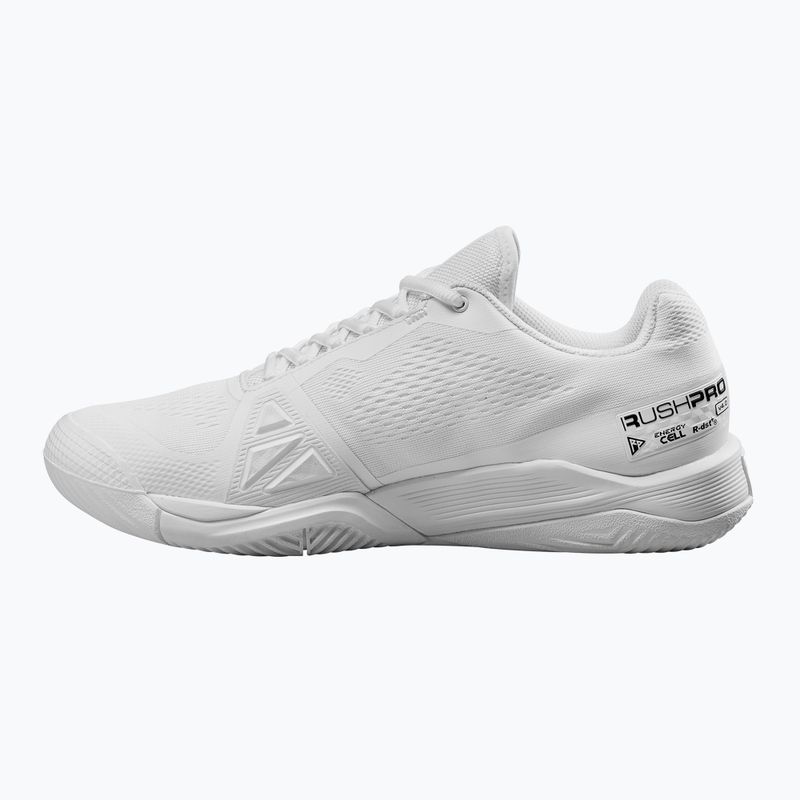 Pánska tenisová obuv Wilson Rush Pro 4.0 white/white/black 10