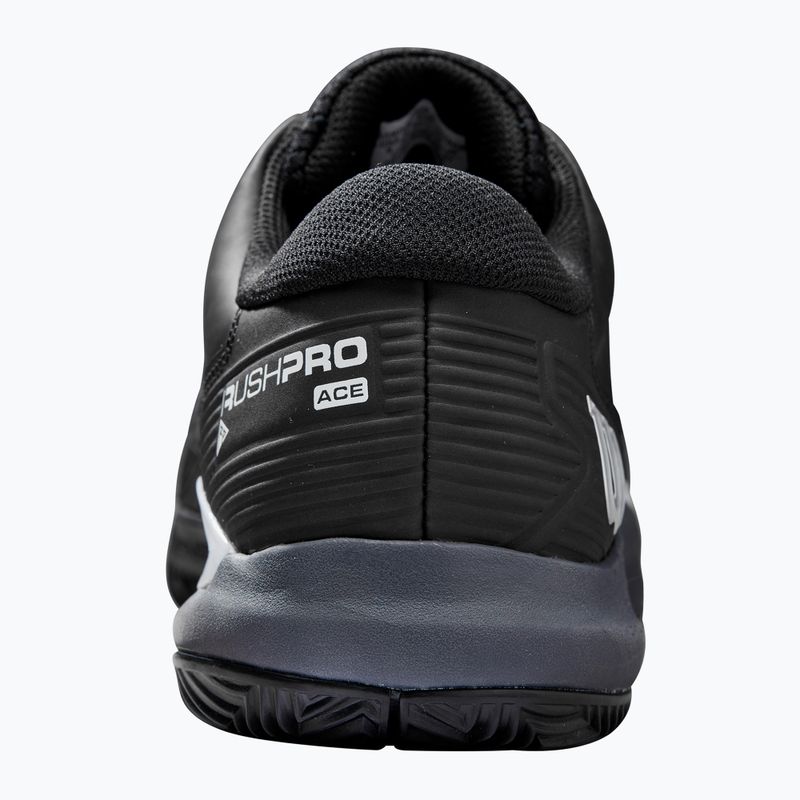 Pánska tenisová obuv Wilson Rush Pro Ace Clay black/ombre blue/white 11