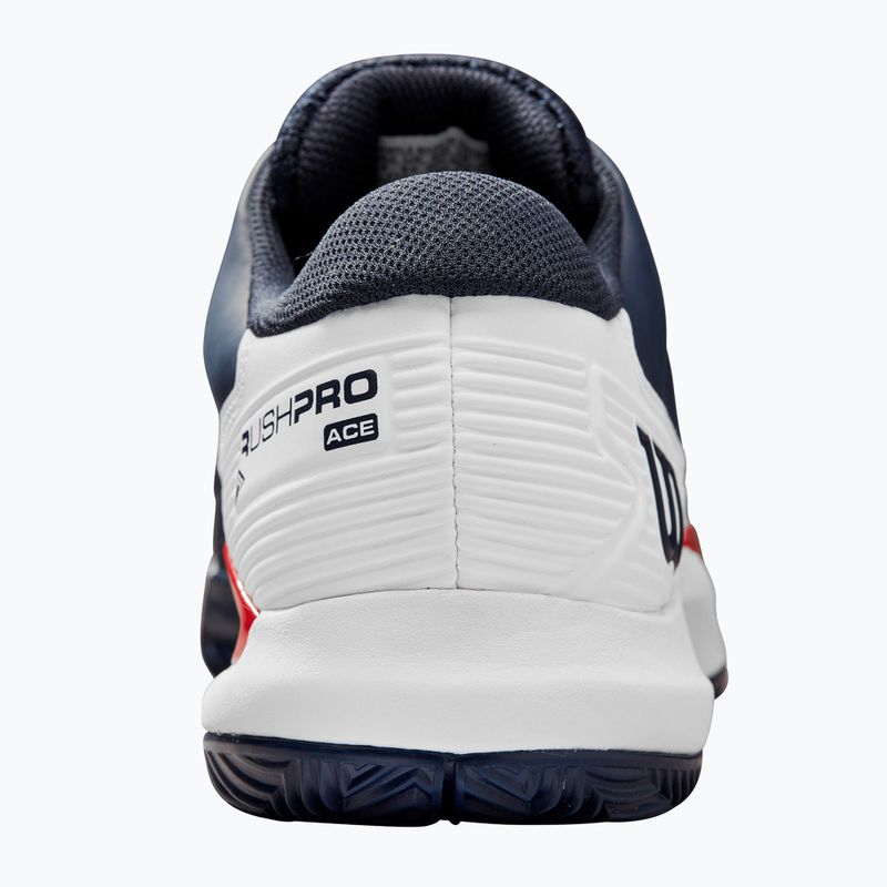 Pánska tenisová obuv Wilson Rush Pro Ace Clay blazer/white/infrared 11