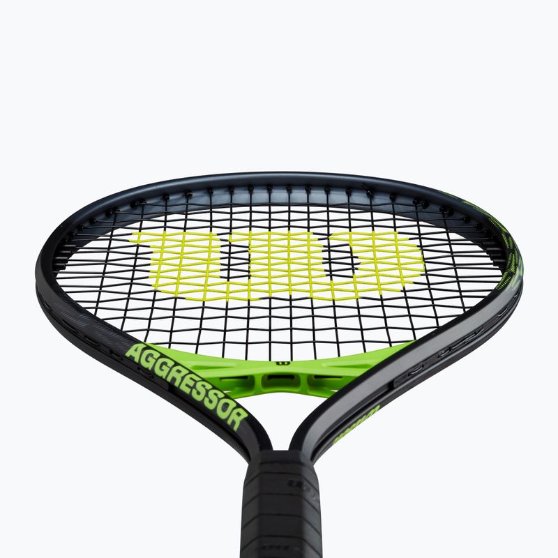 Tenisová raketa Wilson Aggressor black/green 4