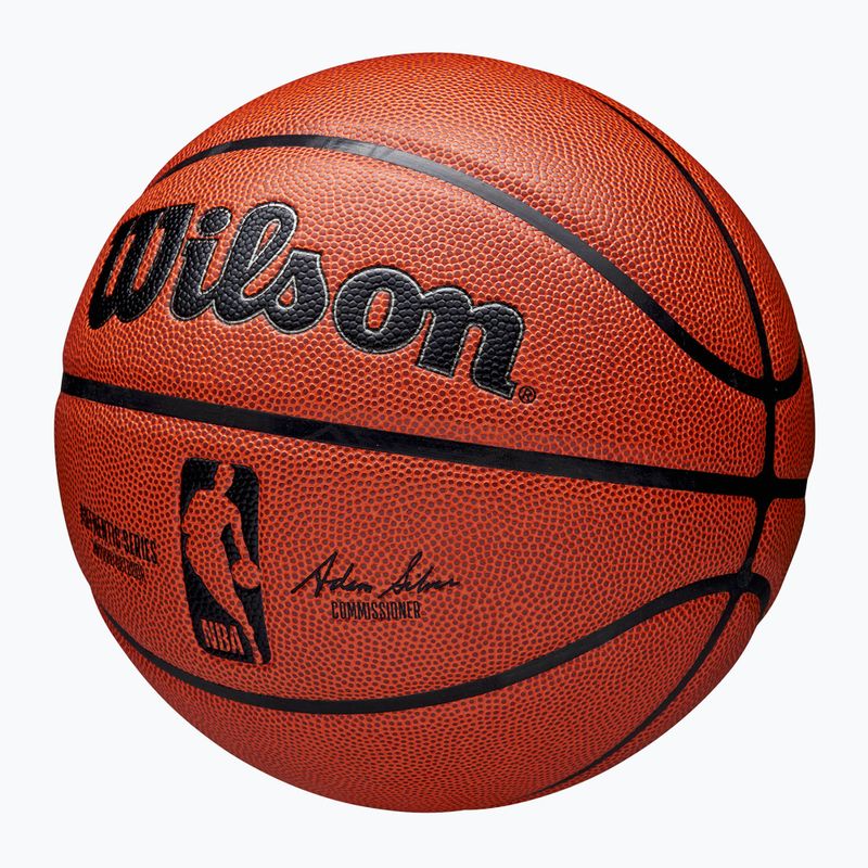 Basketbalová lopta Wilson Authentic Indoor Outdoor brown veľkosť 6 3