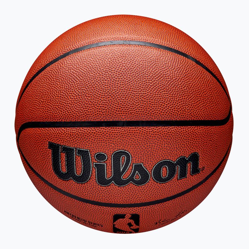 Basketbalová lopta Wilson Authentic Indoor Outdoor brown veľkosť 6 5