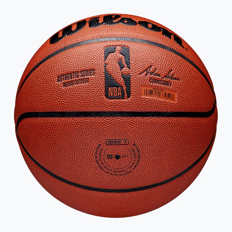 Basketbalová lopta Wilson Authentic Indoor Outdoor brown veľkosť 6 6