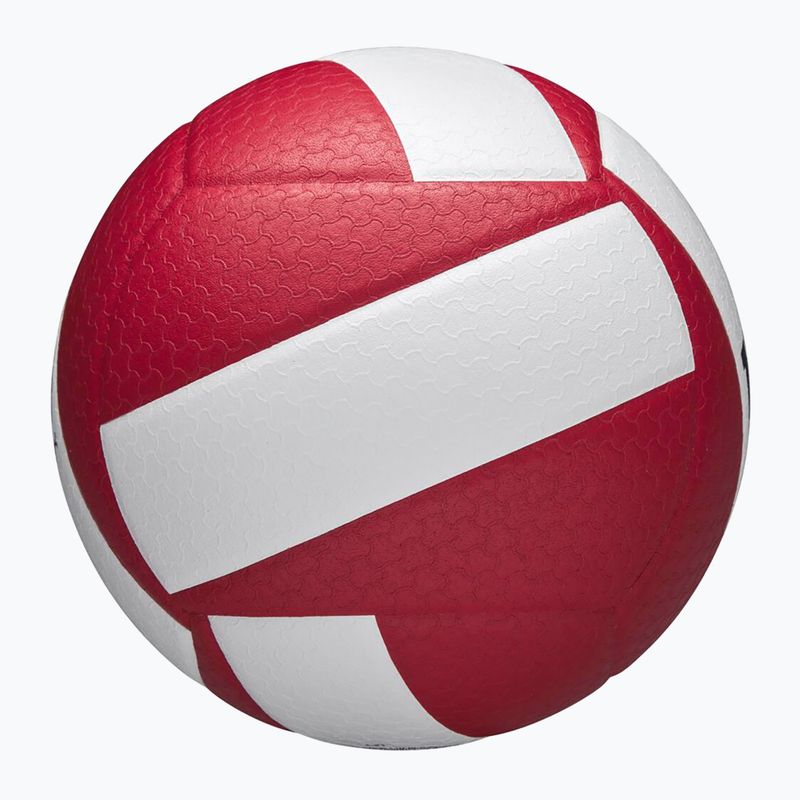 Volejbalová lopta Wilson Helix Game Ball red/white veľkosť 5 5