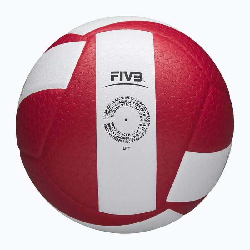 Volejbalová lopta Wilson Helix Game Ball red/white veľkosť 5 7