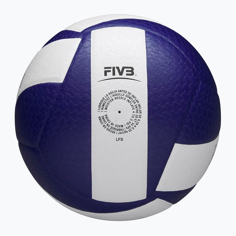 Volejbalová lopta Wilson Helix Game Ball blue/white veľkosť 5 7