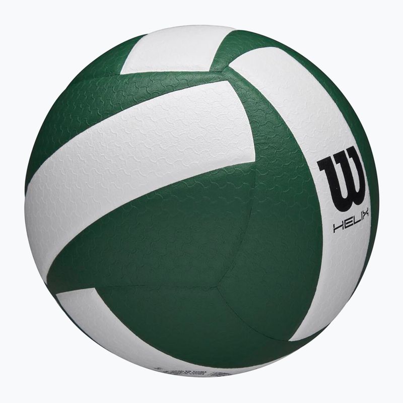 Volejbalová lopta Wilson Helix Game Ball green/white veľkosť 5 2