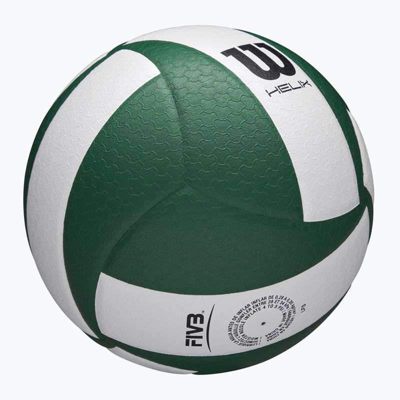 Volejbalová lopta Wilson Helix Game Ball green/white veľkosť 5 6