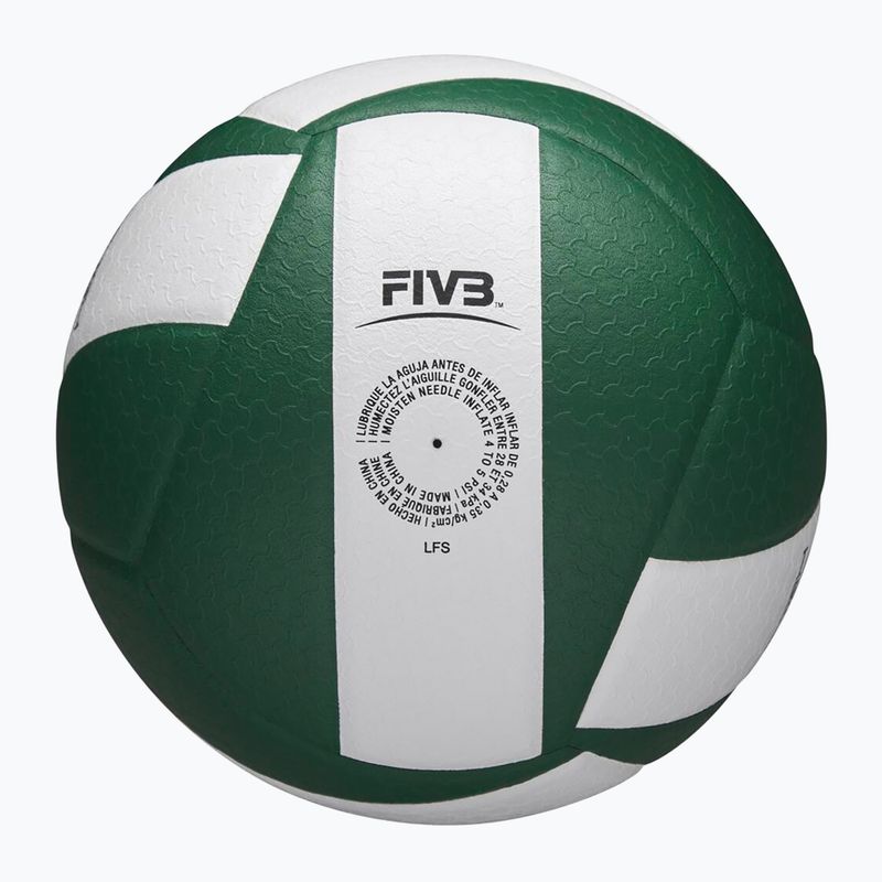Volejbalová lopta Wilson Helix Game Ball green/white veľkosť 5 7