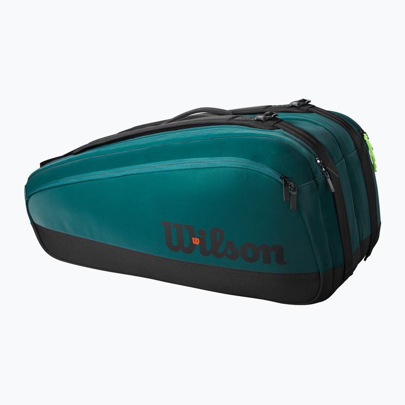 Tenisová taška Wilson Super Tour 9PK V9 green 2