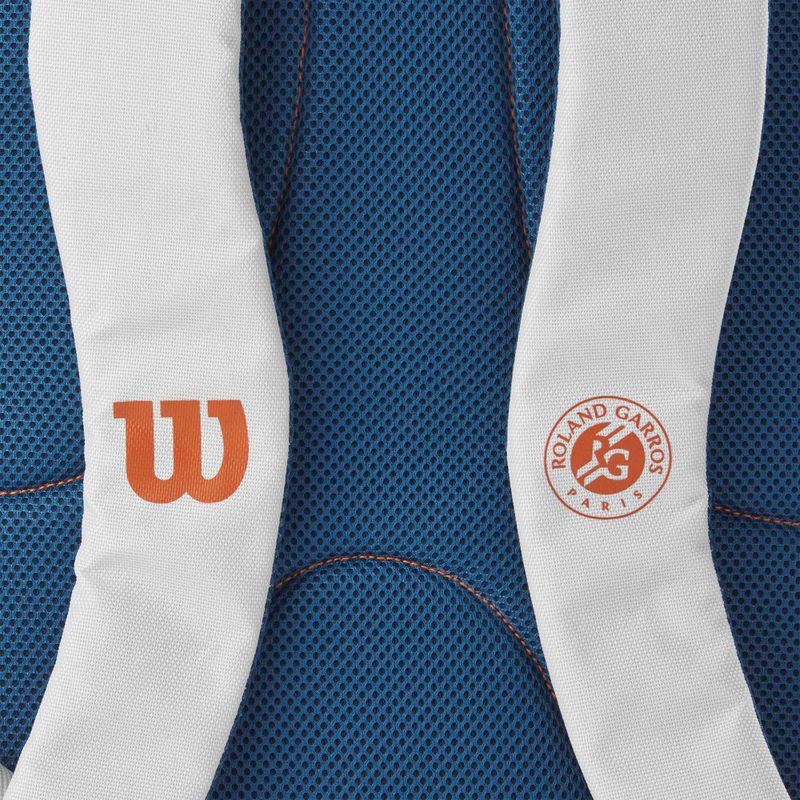 Tenisový batoh Wilson Team Roland Garros 2024 cream/clay/navy 3