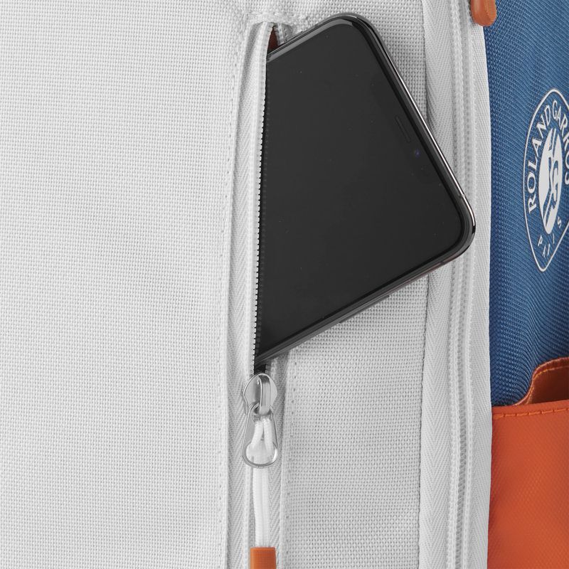 Tenisový batoh Wilson Team Roland Garros 2024 cream/clay/navy 6