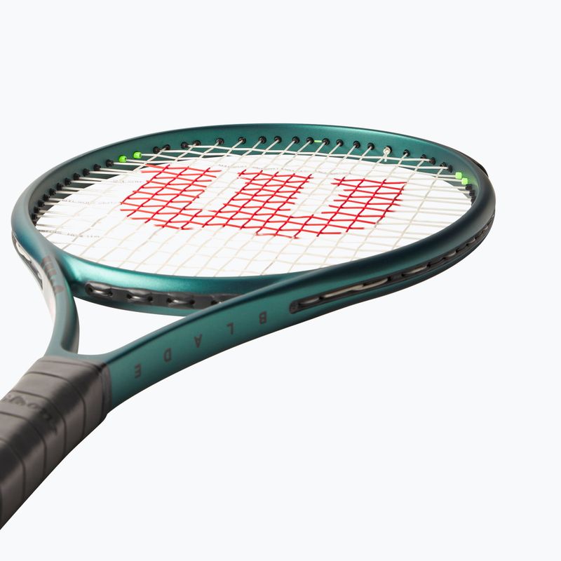 Wilson Blade 26 V9 zelená detská tenisová raketa 5