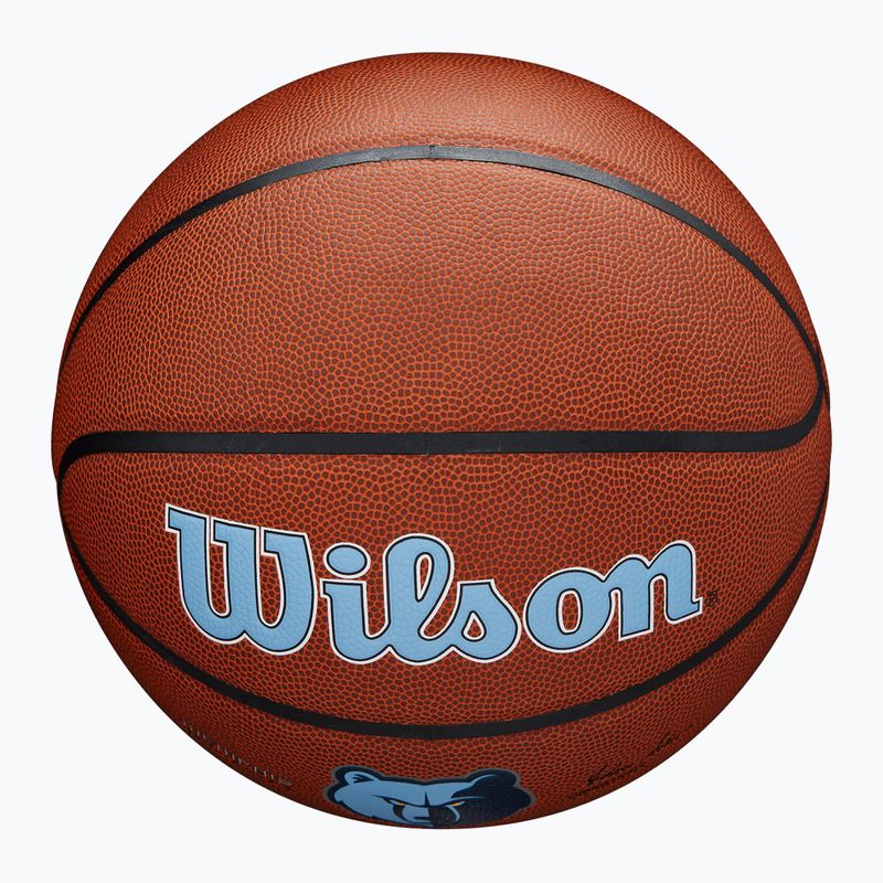 Basketbalová Lopta Wilson NBA Team Alliance Memphis Grizzlies brown veľkosť 7 5