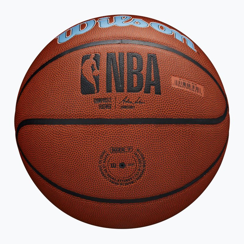Basketbalová Lopta Wilson NBA Team Alliance Memphis Grizzlies brown veľkosť 7 6