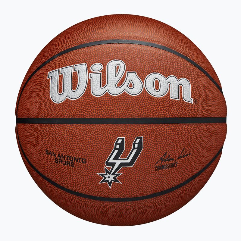 Basketbalová Lopta Wilson NBA Team Alliance San Antonio Spurs brown veľkosť 7