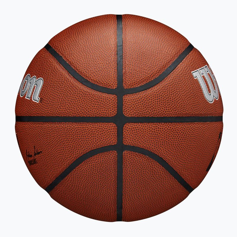 Basketbalová Lopta Wilson NBA Team Alliance San Antonio Spurs brown veľkosť 7 4