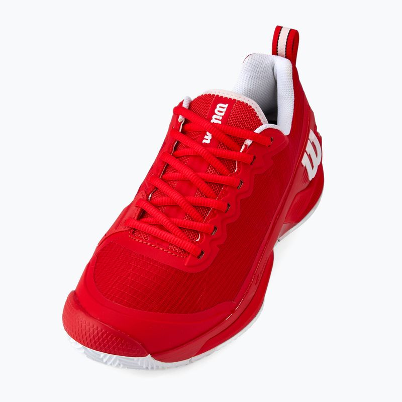 Wilson Rush Pro 4.5 Clay infrared/white pánska tenisová obuv 10