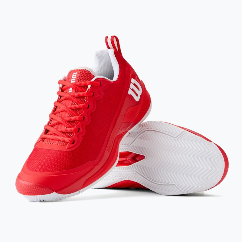 Wilson Rush Pro 4.5 Clay infrared/white pánska tenisová obuv 18