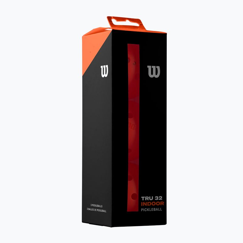 Wilson TRU 32 Indoor Picketballs 3 ks oranžové. 4