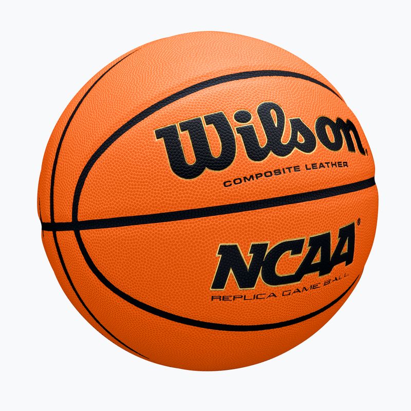 Basketbalová lopta Wilson NCAA Replica Game orange veľkosť 7 2