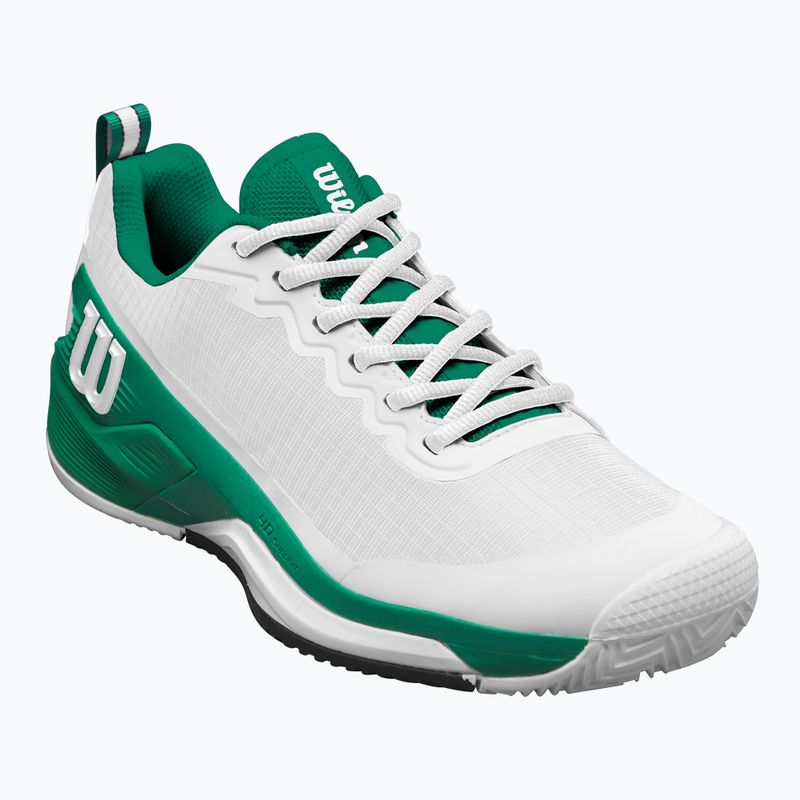Pánska tenisová obuv Wilson Rush Pro 4.5 Clay white/ bosphorus/ black 8