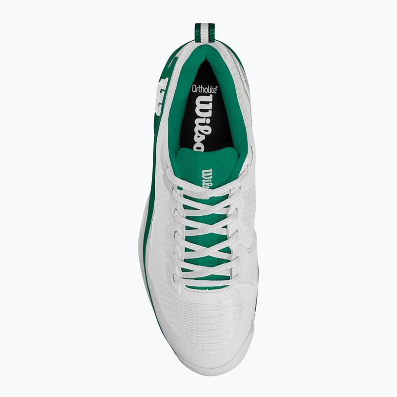 Pánska tenisová obuv Wilson Rush Pro 4.5 Clay white/ bosphorus/ black 13