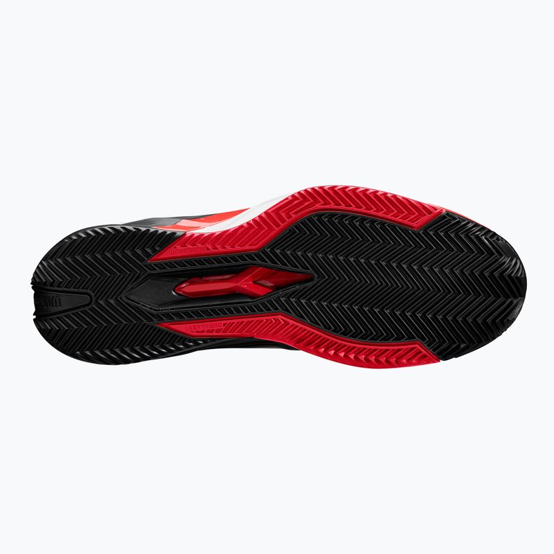 Pánska tenisová obuv Wilson Rush Pro 4.5 Clay black/ infrared/ white 5